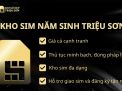 Sim số đẹp Triệu Sơn - Địa chỉ mua sim năm sinh uy tín, giá tốt 