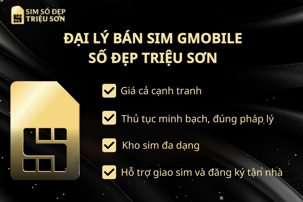 Sim số đẹp Triệu Sơn - Địa chỉ mua sim Gmobile uy tín