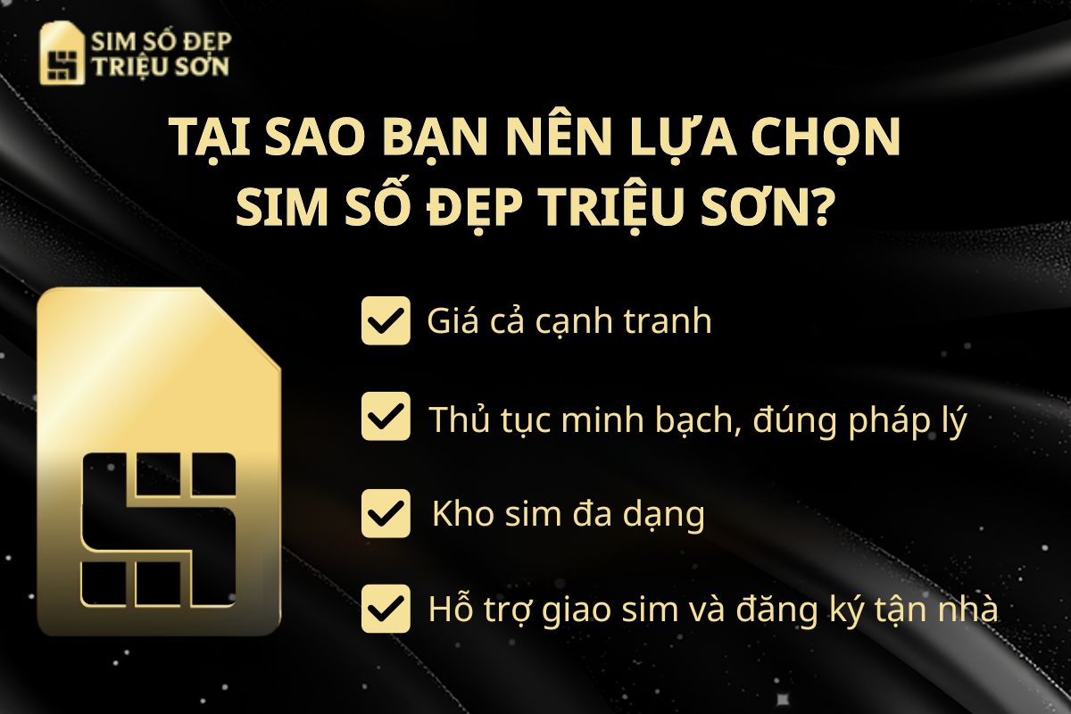 Sim số đẹp Triệu Sơn uy tín và cam kết sim chính chủ, giá cả cạnh tranh