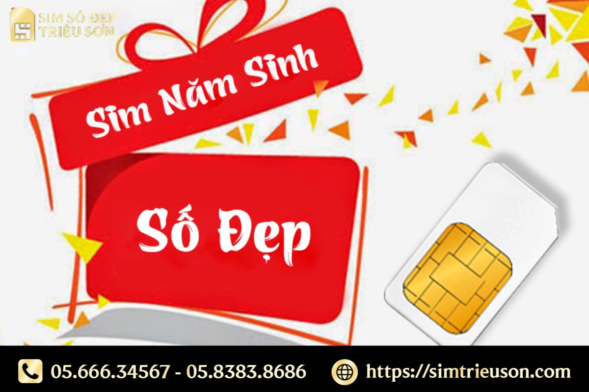 Hiện nay có nhiều loại sim năm sinh số đẹp để bạn có thể lựa chọn