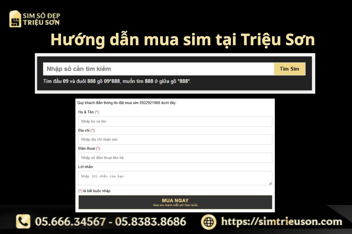Tham khảo hướng dẫn chi tiết để nhanh chóng mua được sim ưng ý